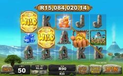 play jackpot giants with rands in South Africa