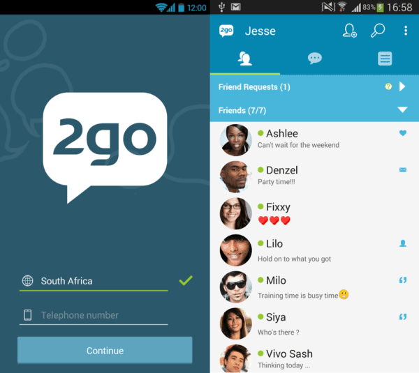 2go Mobile App
