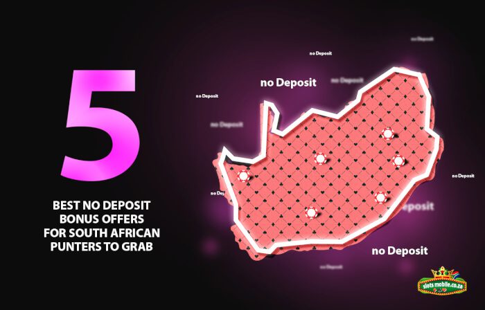 5 Best No Deposit Bonus Offers for South Africans