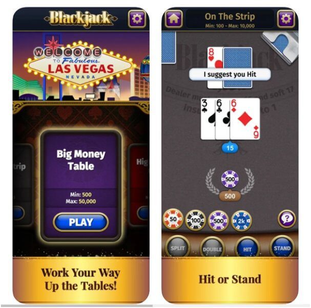 Blackjack from Mobility ware