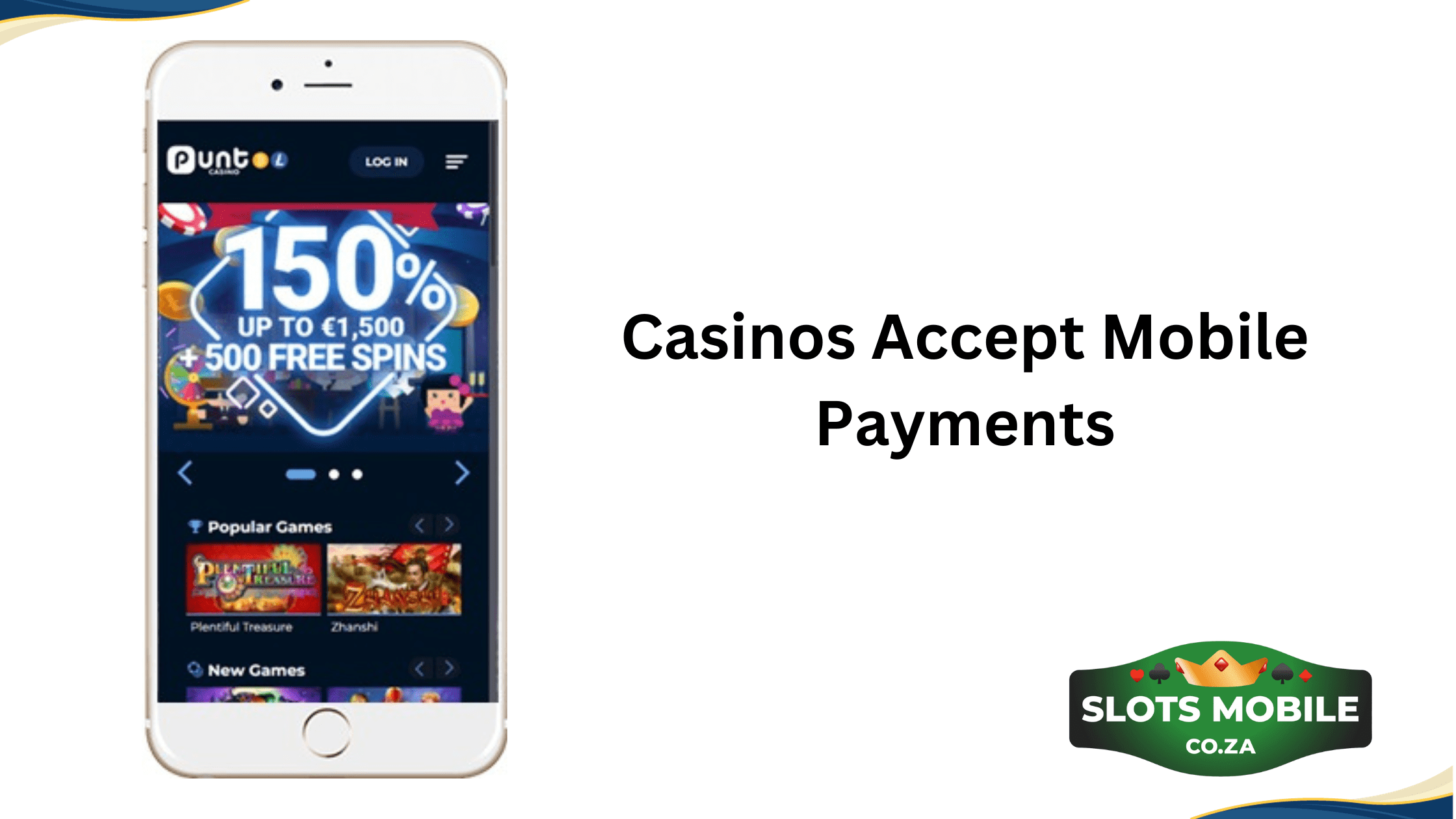 Casinos Accept Mobile Payments