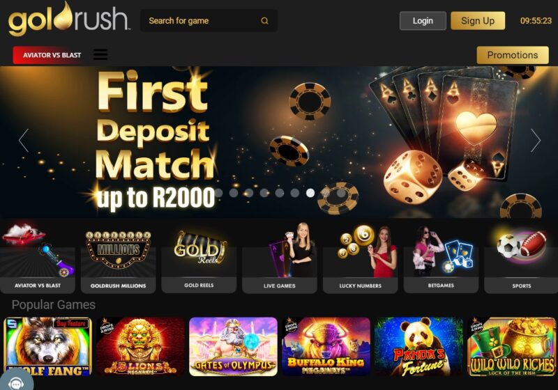 Gold-Rush-First-Match-deposit