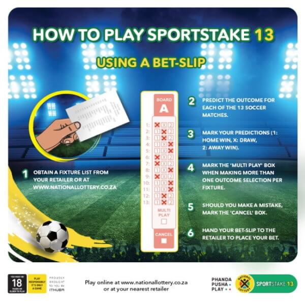 How to play Sportstake 13 in South Africa