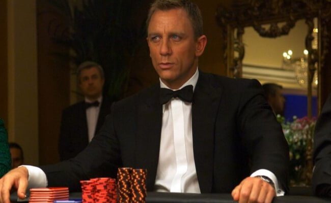 James Bond was Big Roulette Player
