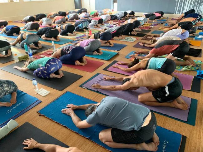Learn some yoga at Bikram Yoga Class
