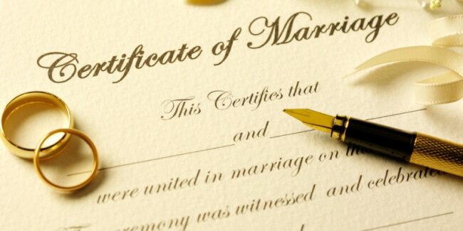 Marriage-Certificates
