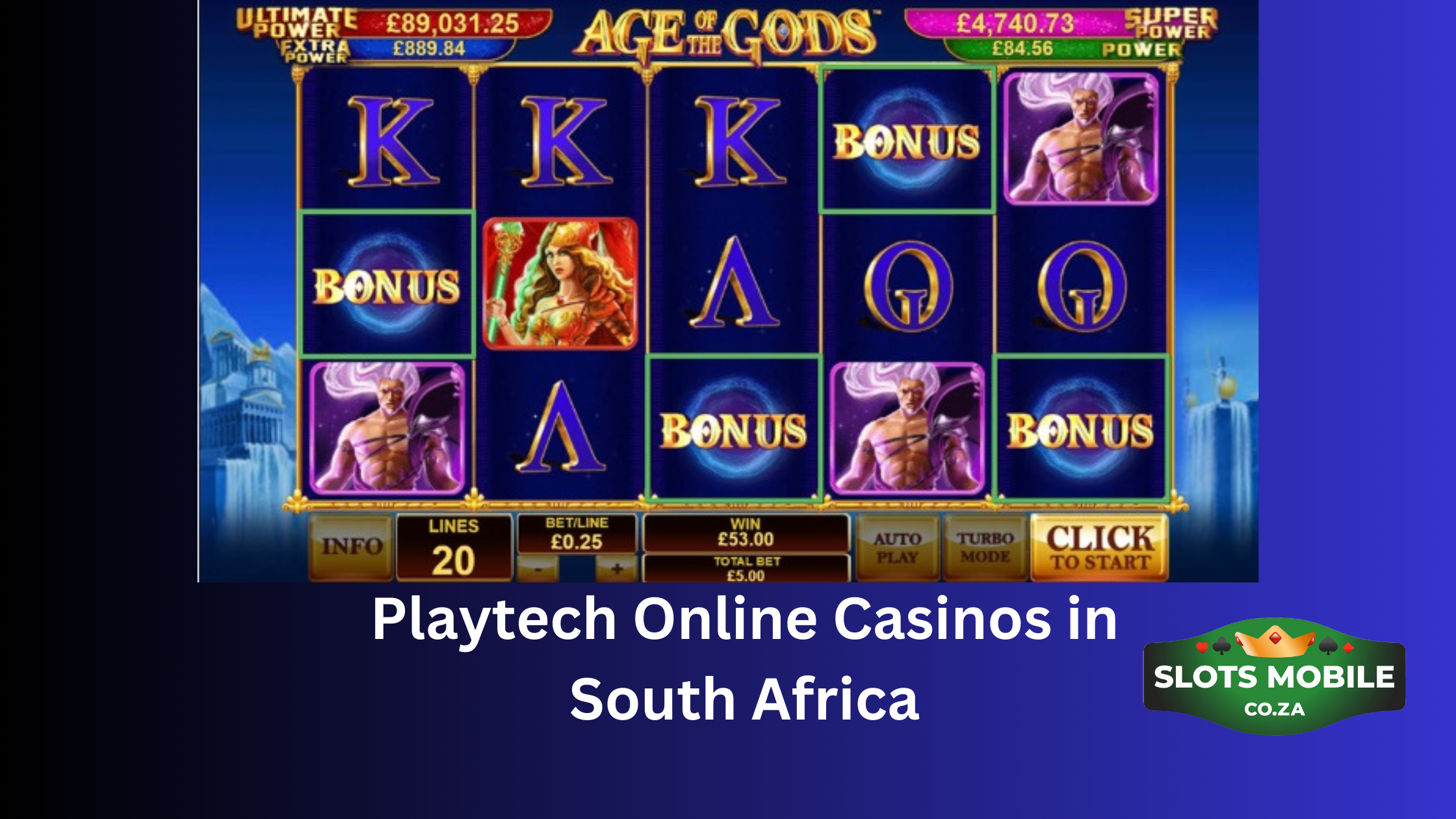 Playtech Online Casinos in South Africa