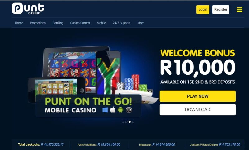 Punt casino south african casino