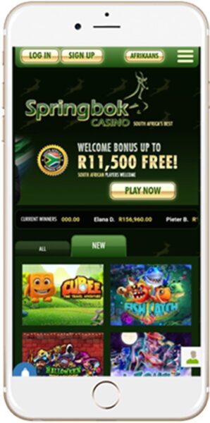 Springbok casino Mobile App