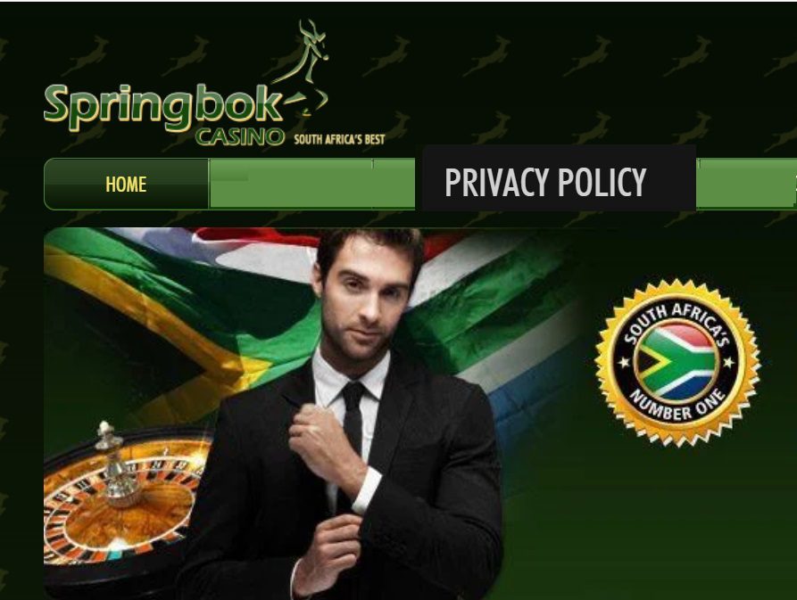 Springbok casino Privacy Policy