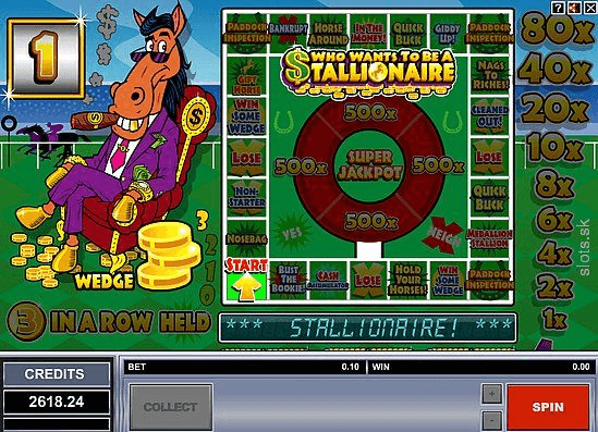 Stallionaire slot game