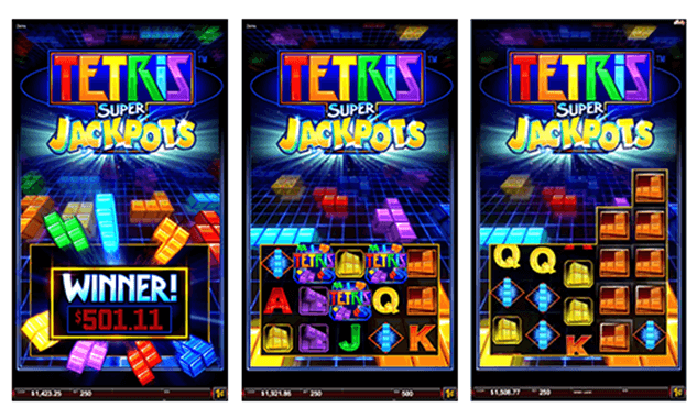 Tetris Super Jackpot game