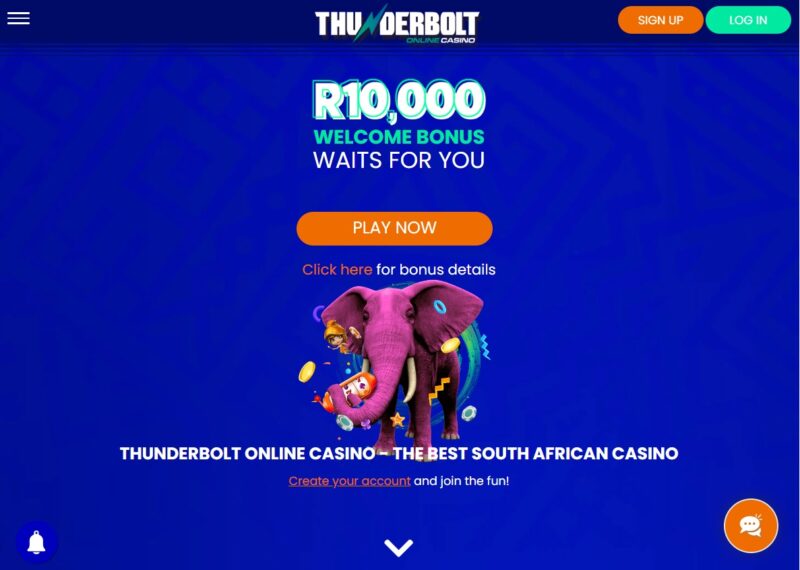Thunderbolt Casino South Africa
