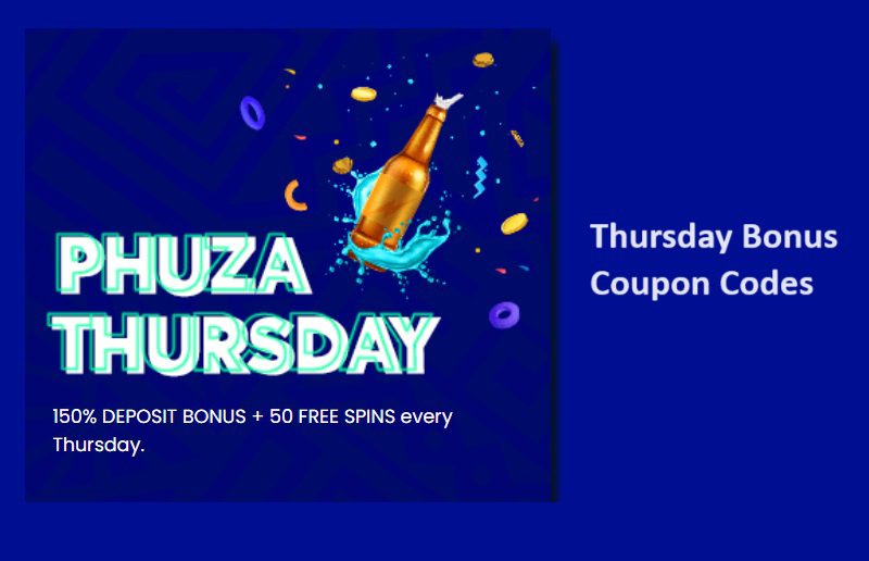 Thunderbolt casino Thursday bonus coupon codes
