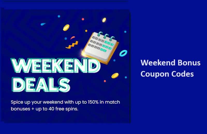 Thunderbolt casino Weekend bonus coupon codes