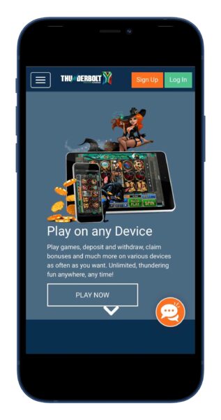 Thunderbolt casino app