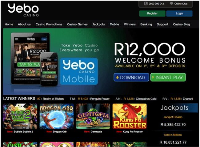 Yebo Casino South Africa